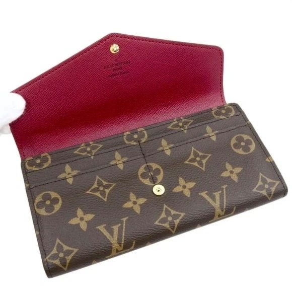 Louis Vuitton Sarah Monogram /Fuchsia Wallet - Picture 8 of 12
